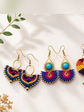 Macrame Earrings E /F /G